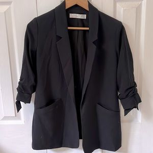 Dex black blazer size XS quarter sleeve